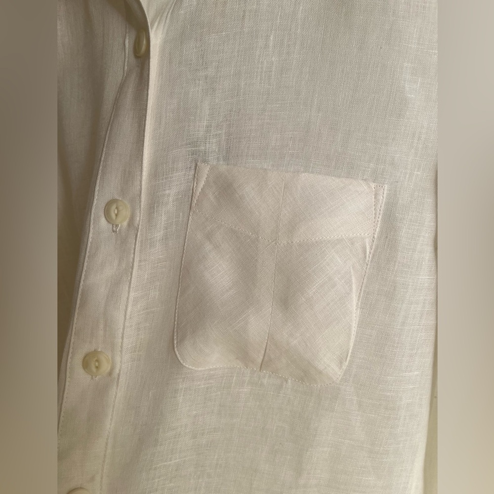RAG & BONE Oversized Maxine Linen Shirt - Picture 8 of 12